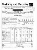 Morbidity and Mortality Weekly Report Vol 13 No 27 for Release July 10 1964