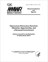 Morbidity and Mortality Weekly Report Recommendations and Reports August 13 1999  Vol 48  No RR9