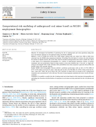 Computational Risk Modeling of Underground Coal Mines Based on NIOSH Employment Demographics