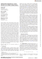 Mathematical Modeling for Carbon Dioxide Level Within Confined Spaces