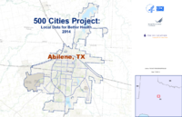 500 Cities Project Local Data for Better Health 2014 Abilene TX