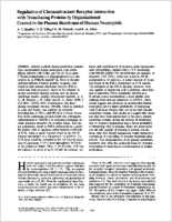 Regulation of chemoattractant receptor interaction with transducing proteins by organizational control in the plasma membrane of human neutrophils