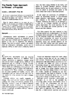 The Family Team Approach To Fitness A Proposal