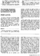 The voluntary acceptance of HIVantibody screening by intravenous drug users