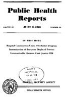 Public Health Reports  v 65 no 23  cover