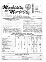 Morbidity and Mortality Weekly Report Vol 16 No 45 week ending November 11 1967