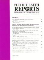 Public Health Rep  v 98 no 2 MarchApril 1983  cover