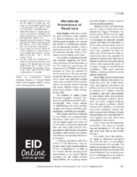 Worldwide Prevalence of Head Lice