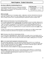 Hand Hygiene  Student Instructions