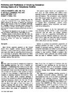 Patterns and predictors of smoking cessation among users of a telephone hotline