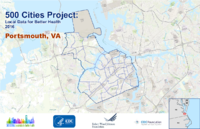 500 Cities Project Local Data for Better Health 2016 Portsmouth VA