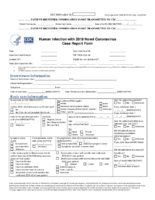 Human infection with 2019 novel coronavirus case report form