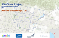 500 Cities Project Local Data for Better Health 2016 Rancho Cucamonga CA
