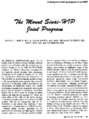 The Mount SinaiHip Joint Program