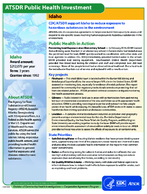 ATSDR Public Health Investment Idaho 2017