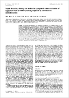 Rapid detection cloning and molecular cytogenetic characterisation of sequences from an MRPencoding amplicon by chromosome microdissection