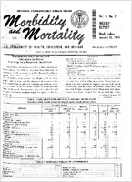 Morbidity and Mortality Weekly Report Vol 17 No 2 week ending January 13 1968