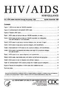 HIVAIDS Surveillance US AIDS cases reported through November 1990