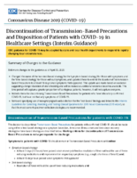 Environmental Cleaning and Disinfection Recommendations Interim Recommendations for US Community Facilities with SuspectedConfirmed Coronavirus Disease 2019 March 6 2020