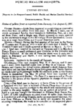 Weekly Reports for August 2 1907