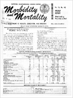 Morbidity and Mortality Weekly Report Vol 16 No 48 week ending December 2 1967