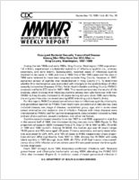 MMWR Morbidity and Mortality Weekly Report Vol 48 No 35 September 10 1999