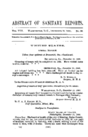 Abstract of sanitary reports  v 8 no 50  December 15 1893