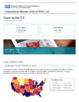 Coronavirus disease COVID19 cases in the US last updated on May 19 2020