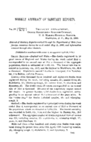 Weekly abstract of sanitary reports  v 4 no 21 May 24 1889