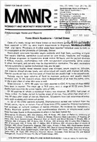 Morbidity and Mortality Weekly Report Vol 29 No 20 May 23 1980