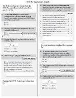 Pregnancy Risk Assessment Monitoring System H1N1 Flu Supplement English and Spanish