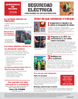 Advertencia de peligro Seguridad elctrica  para quienes no son electricistas 2016