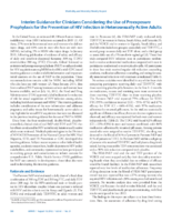 Interim guidance for clinicians considering the use of preexposure prophylaxis for the prevention of HIV infection in heterosexually active adults