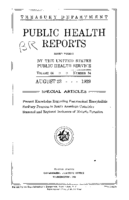 Public Health Reports  v 44 no 34  cover