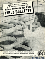 Malaria Control in War Areas field bulletin April 1945