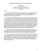 Challenges to Interpretation of GeneEnvironment Research