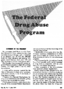 The Federal Drug Abuse Program