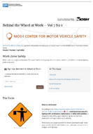 Behind the wheel at work  volume 7 number 1  April 2022