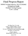 Occupational Health Graduate Training Program