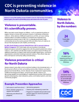 Violence Prevention in North Dakota