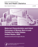 Maternal characteristics and infant outcomes of women born in and outside the United States United States 2020