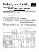 Morbidity and Mortality Weekly Report For release April 15 1960 Vol 9 No 14