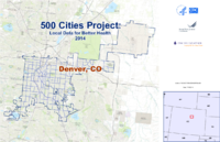 500 Cities Project Local Data for Better Health 2014 Denver Colorado