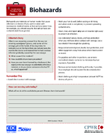 Construction Toolbox Talk Biohazards 2022