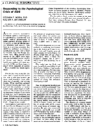 Responding to the psychological crisis of AIDS