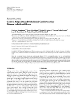 Central Adiposity and Subclinical Cardiovascular Disease in Police Officers