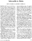 Salmonella in Alaska