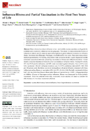 Influenza Illness and Partial Vaccination in the First Two Years of Life
