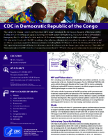 CDC in Democratic Republic of the Congo May 2019