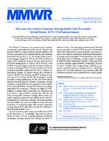 MMWR Morbidity and Mortality Weekly Report Vol 64 No 36 September 18 2015